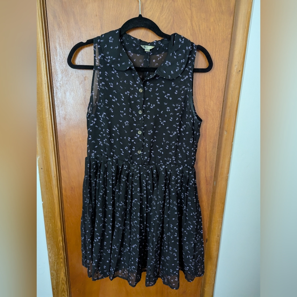 Volcom Black Floral Dress